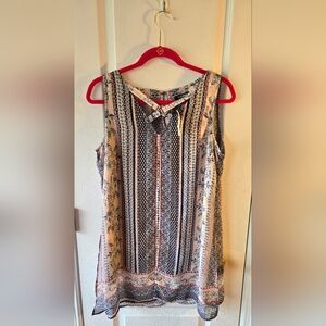 Roz & Ali Graphic Tunic Blouse